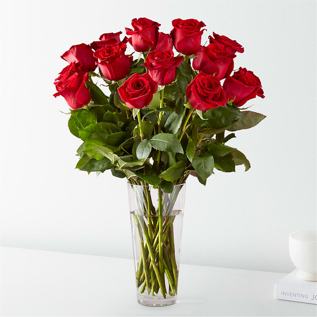 Long Stem Red Rose Bouquet – Wade Florists Llc, Saint Louis MO