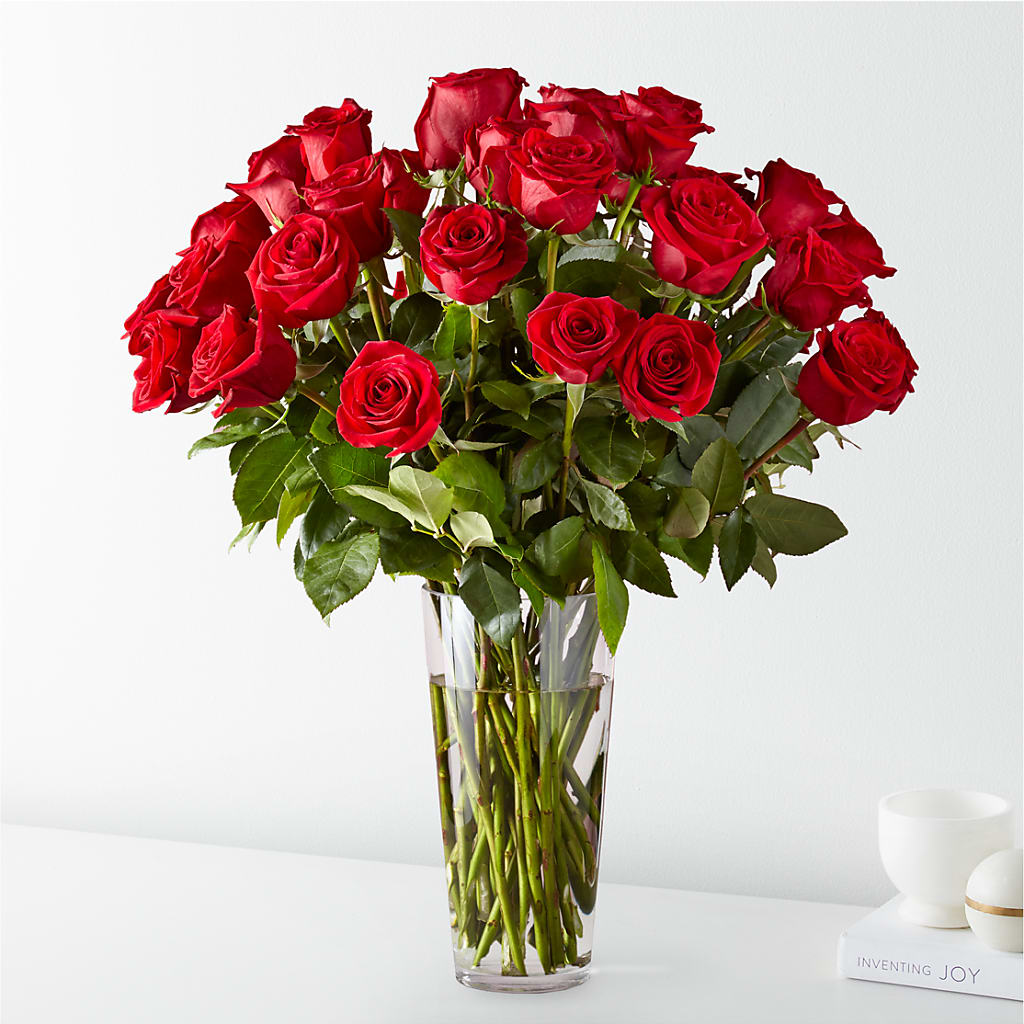 Long Stem Red Rose Bouquet – Wade Florists Llc, Saint Louis MO
