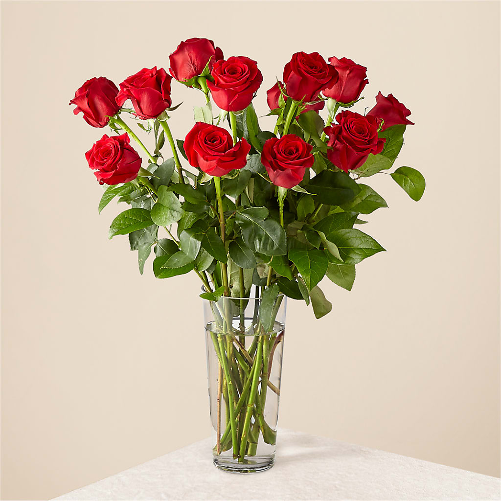 Long Stem Red Rose Bouquet – Wade Florists Llc, Saint Louis MO