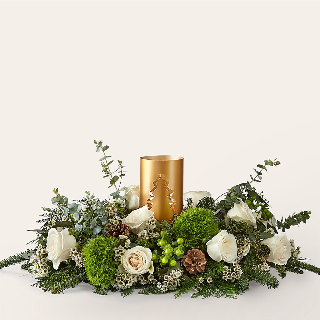 Chestnuts Roasting Centerpiece – Wade Florists Llc, Saint Louis MO