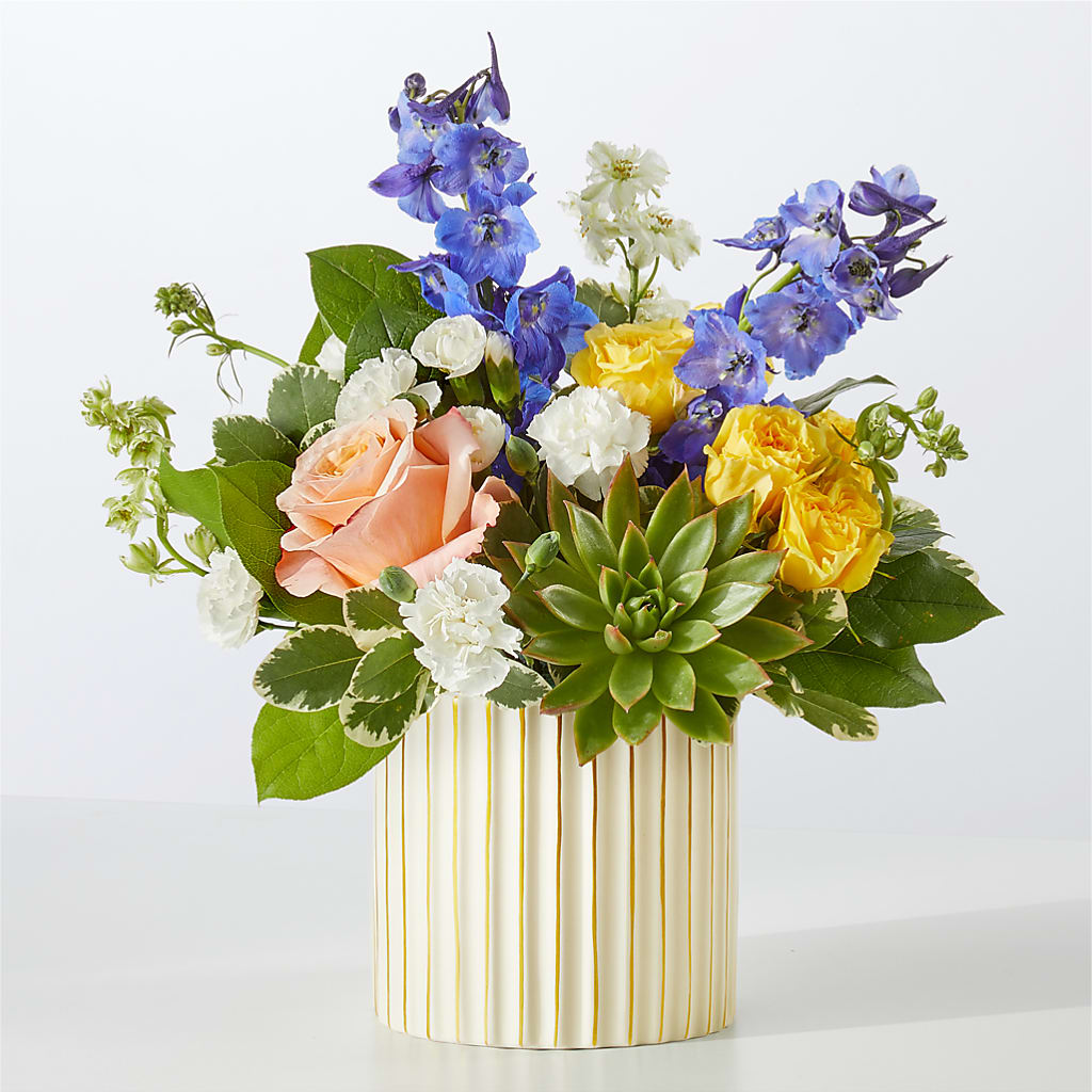 Cobalt Reverie Bouquet – Wade Florists Llc, Saint Louis MO