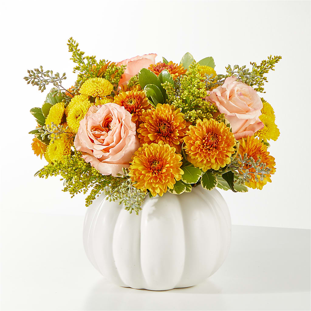 Peachy Pumpkin – Wade Florists Llc, Saint Louis MO