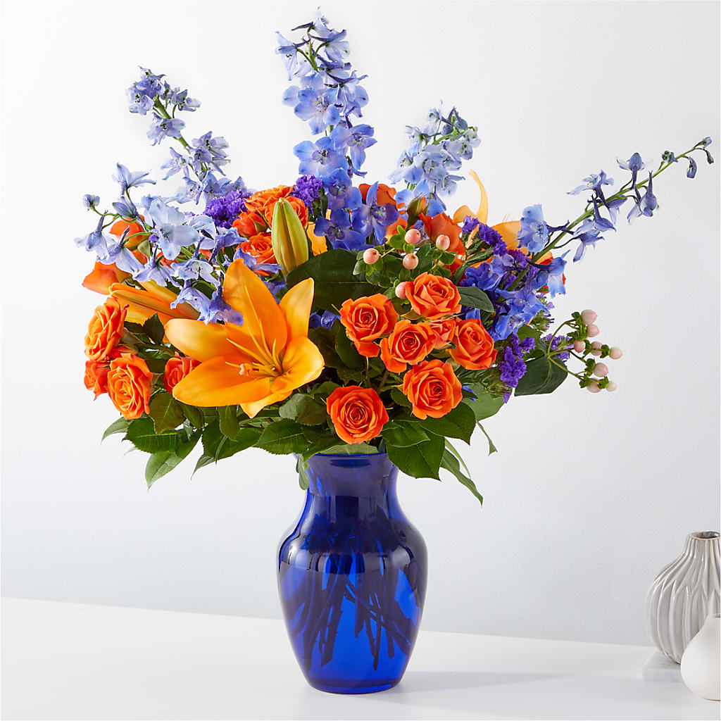 Radiant Citrus Bouquet – Wade Florists Llc, Saint Louis MO