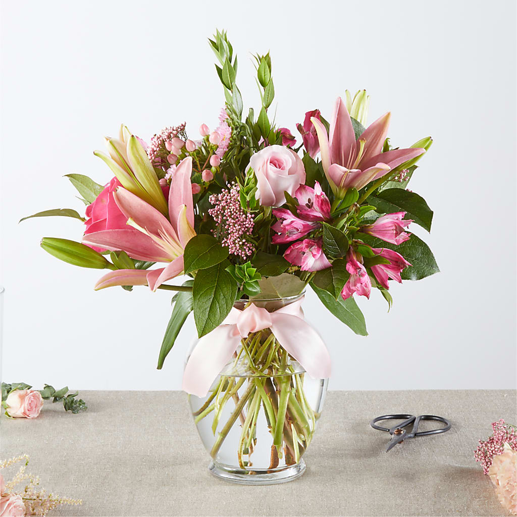 Pink Ribbon - A Florist Original – Wade Florists Llc, Saint Louis MO