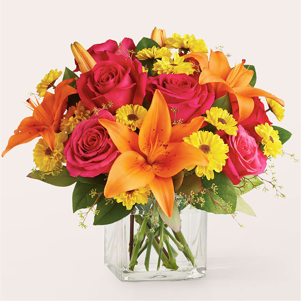 Neon Lights Bouquet – Wade Florists Llc, Saint Louis MO