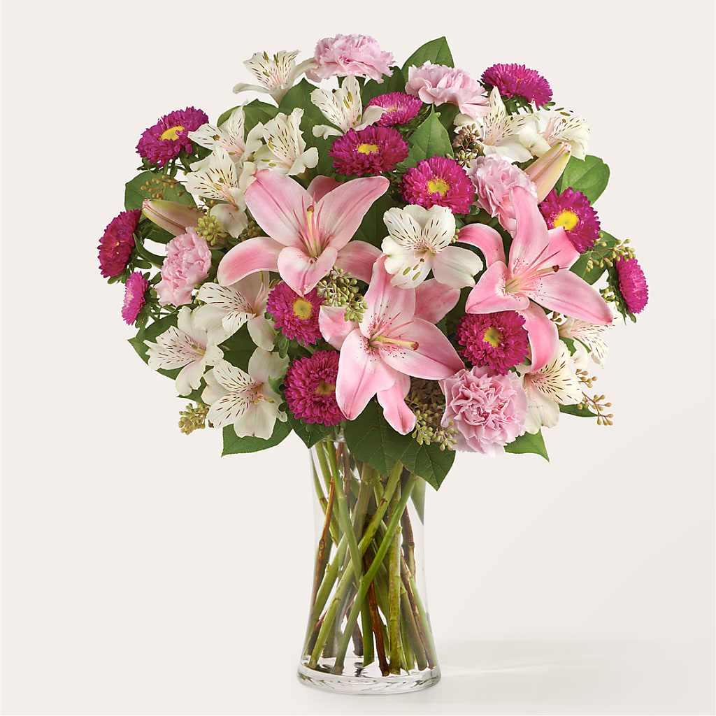 Feeling Fuchsia Bouquet – Wade Florists Llc, Saint Louis MO