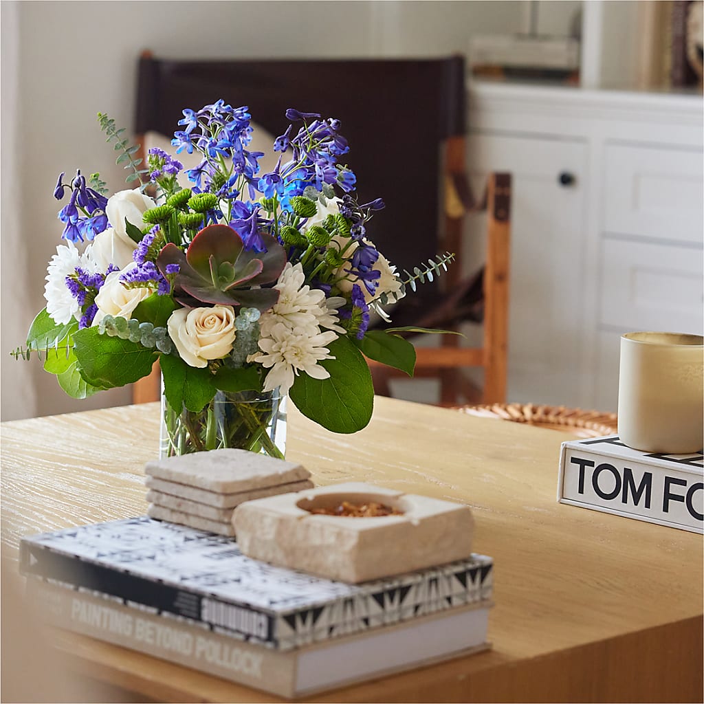 Cerulean Waves Bouquet – Wade Florists Llc, Saint Louis MO