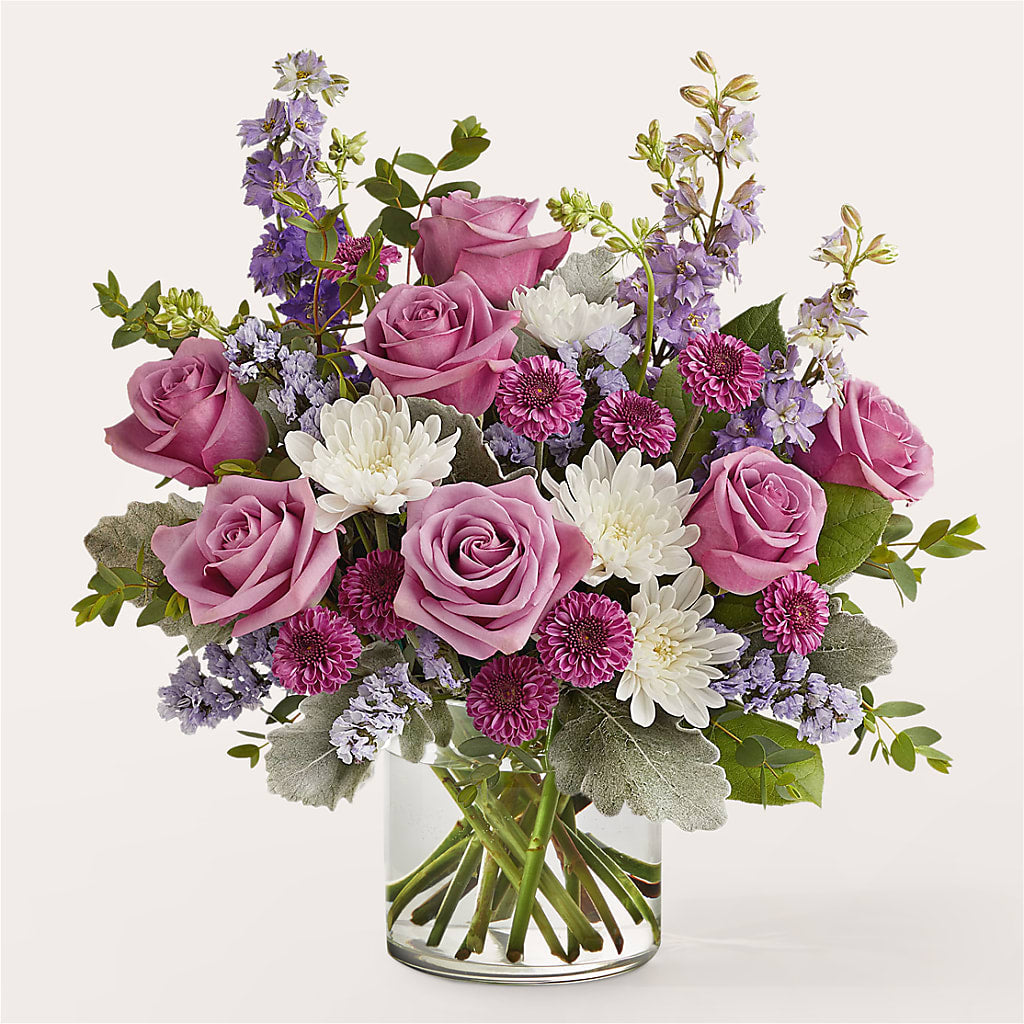 Violet Frost Bouquet – Wade Florists Llc, Saint Louis MO