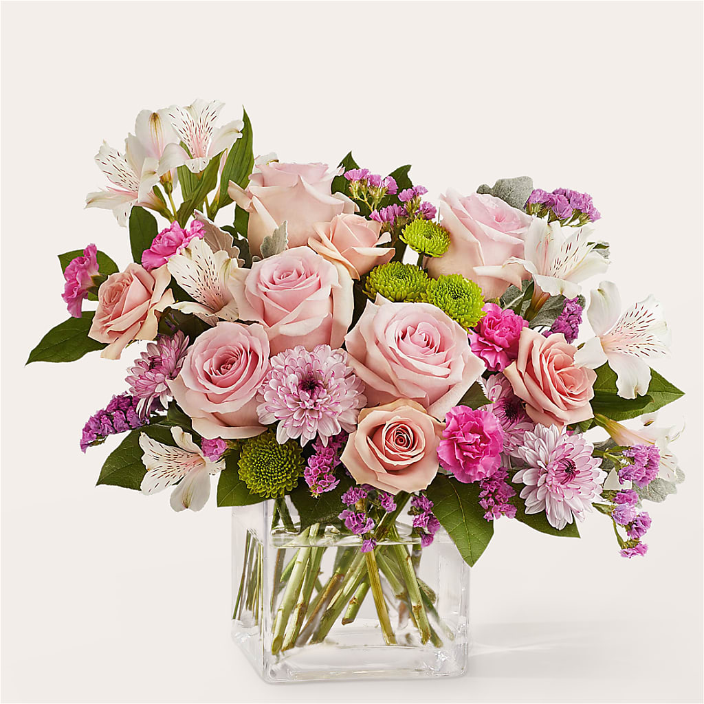 Pink Suede Bouquet – Wade Florists Llc, Saint Louis MO