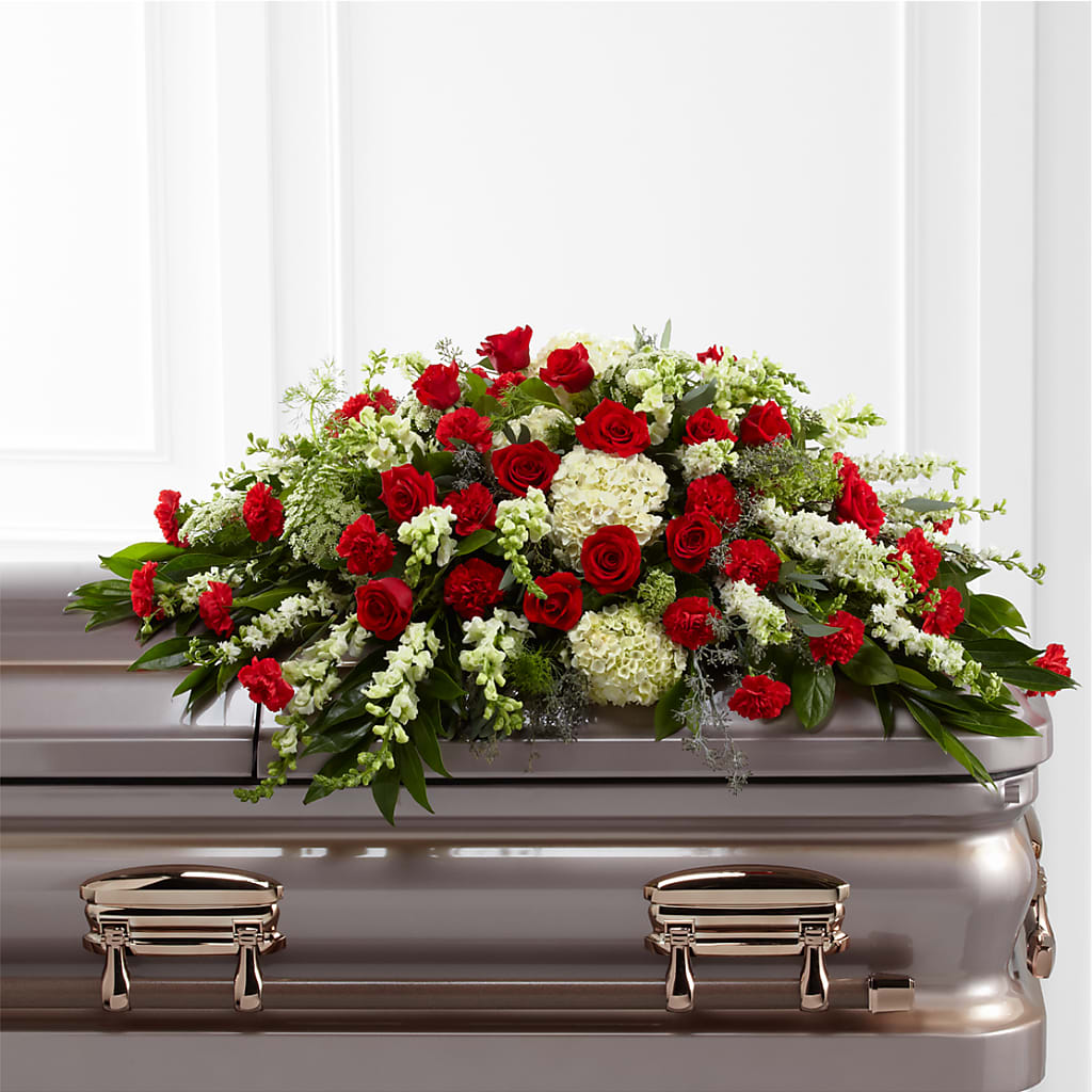Sincerity Casket Spray – Wade Florists Llc, Saint Louis MO