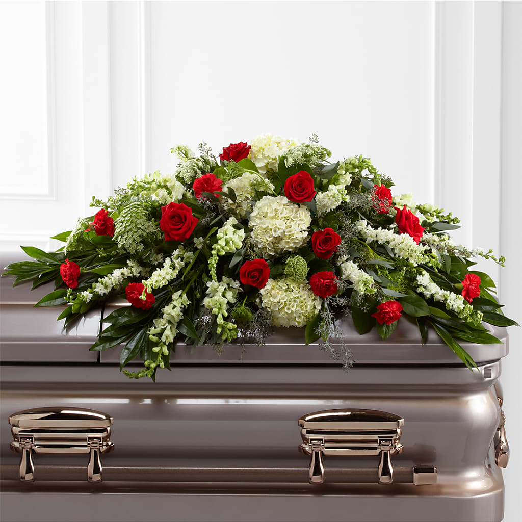 Sincerity Casket Spray – Wade Florists Llc, Saint Louis MO