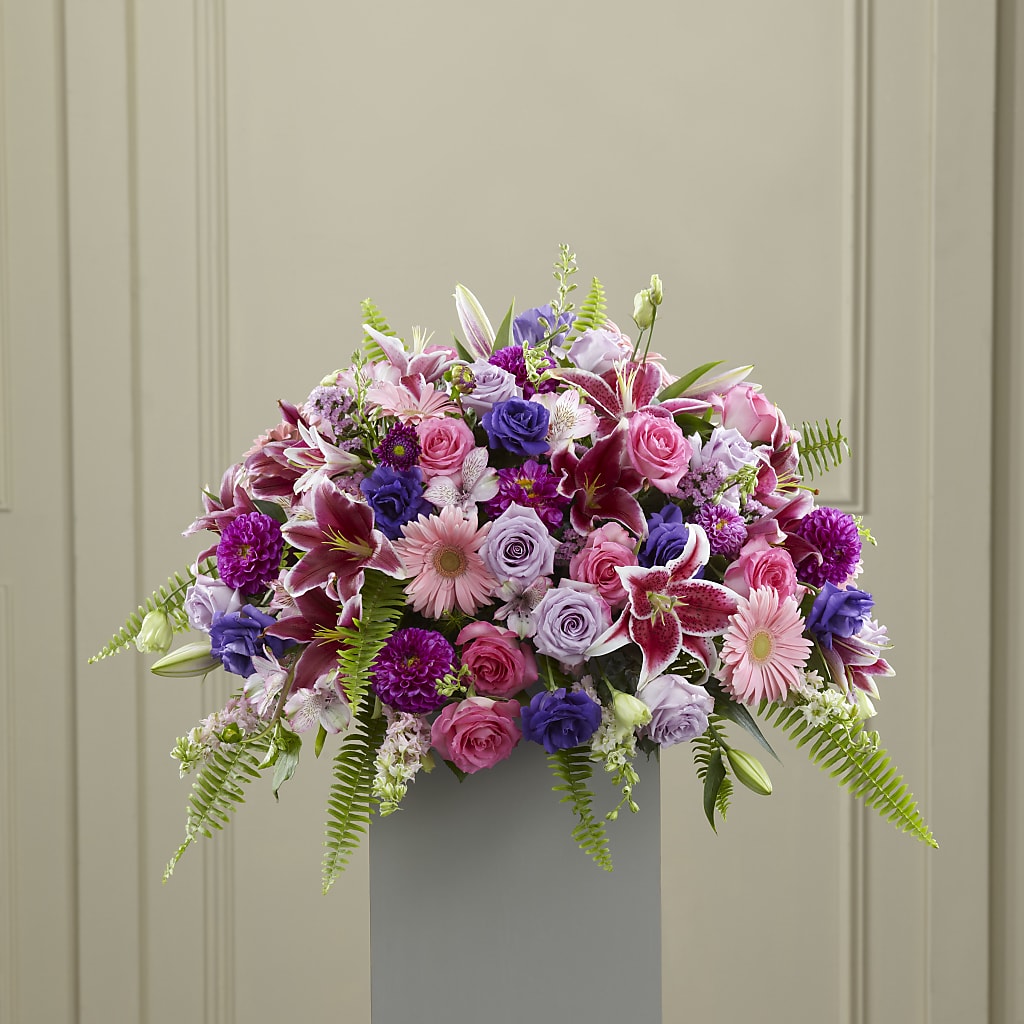 Fare Thee Well Pedestal – Wade Florists Llc, Saint Louis MO
