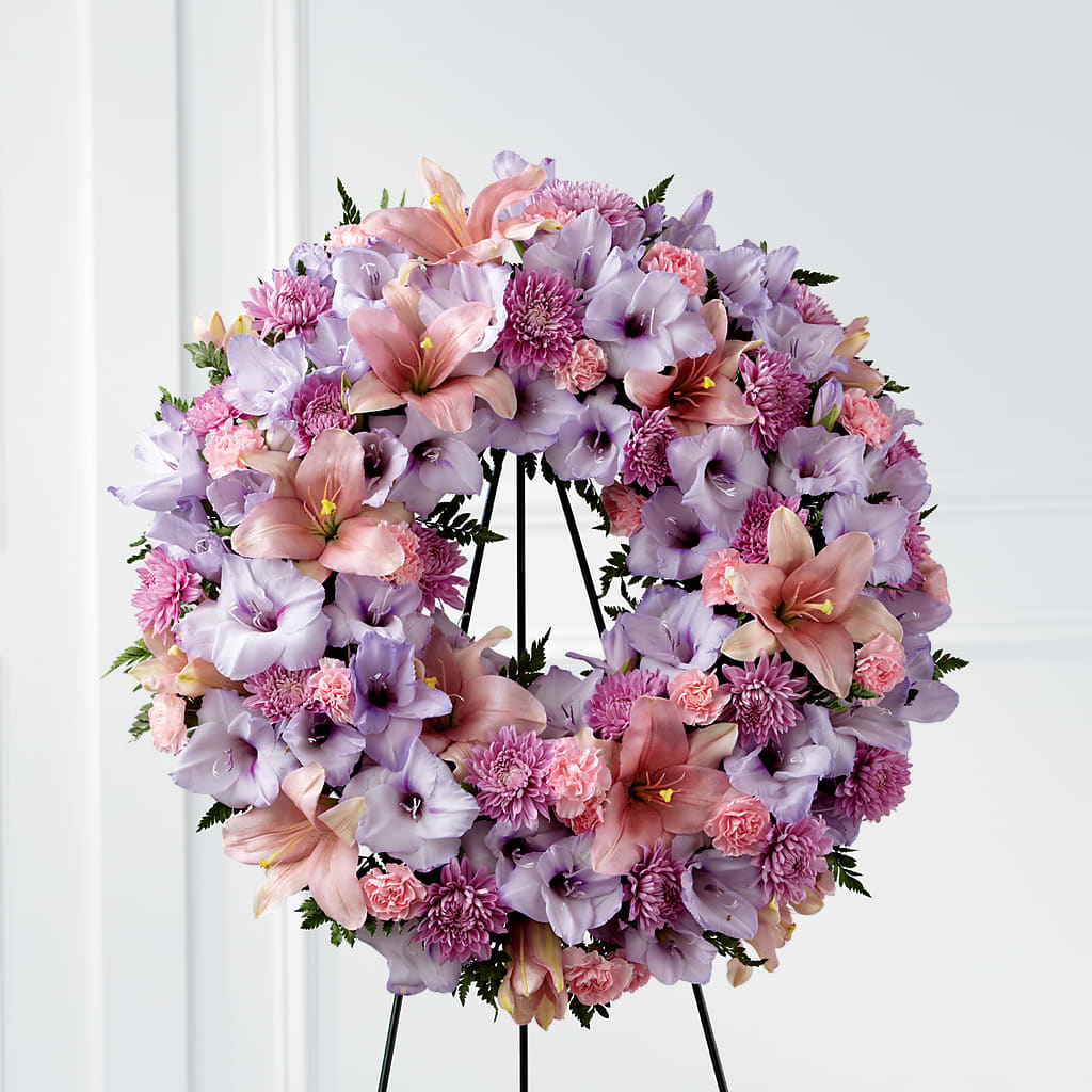 Beloved Friend Wreath – Wade Florists Llc, Saint Louis MO