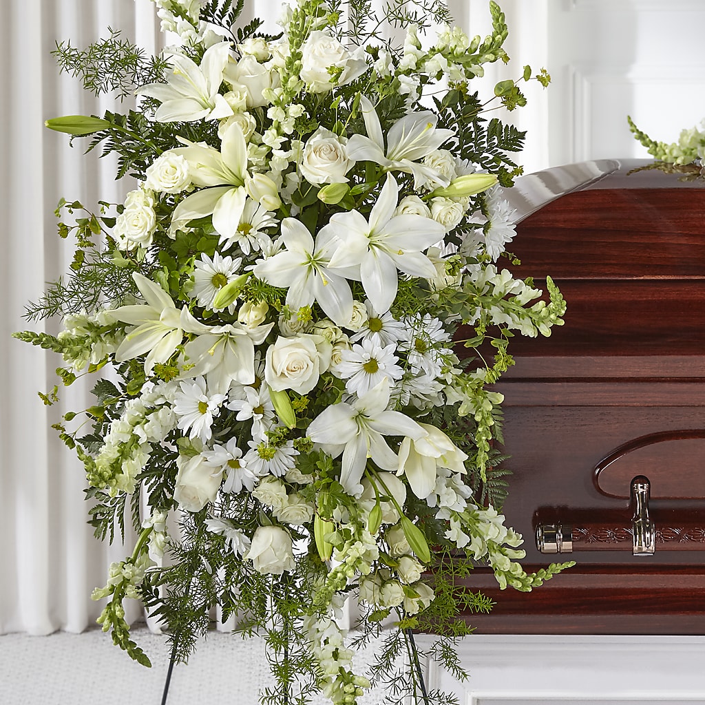 Loving Thoughts Standing Spray – Wade Florists Llc, Saint Louis MO