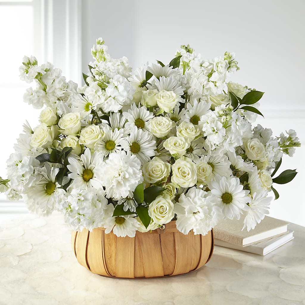 Graceful Garden Basket – Wade Florists Llc, Saint Louis MO
