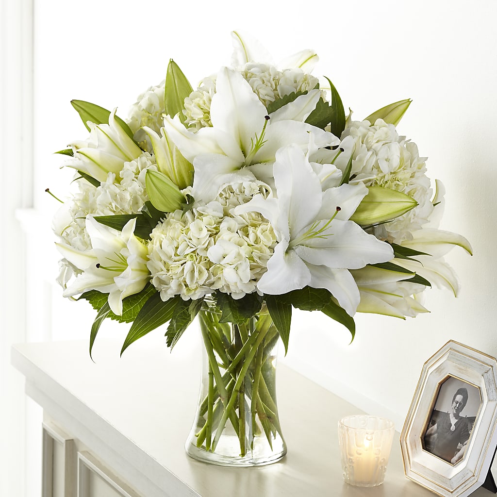Compassionate Lily Bouquet – Wade Florists Llc, Saint Louis MO