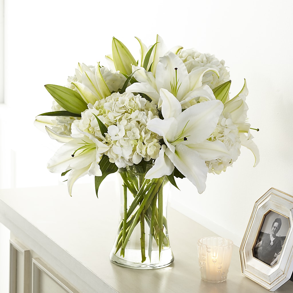Compassionate Lily Bouquet – Wade Florists Llc, Saint Louis MO
