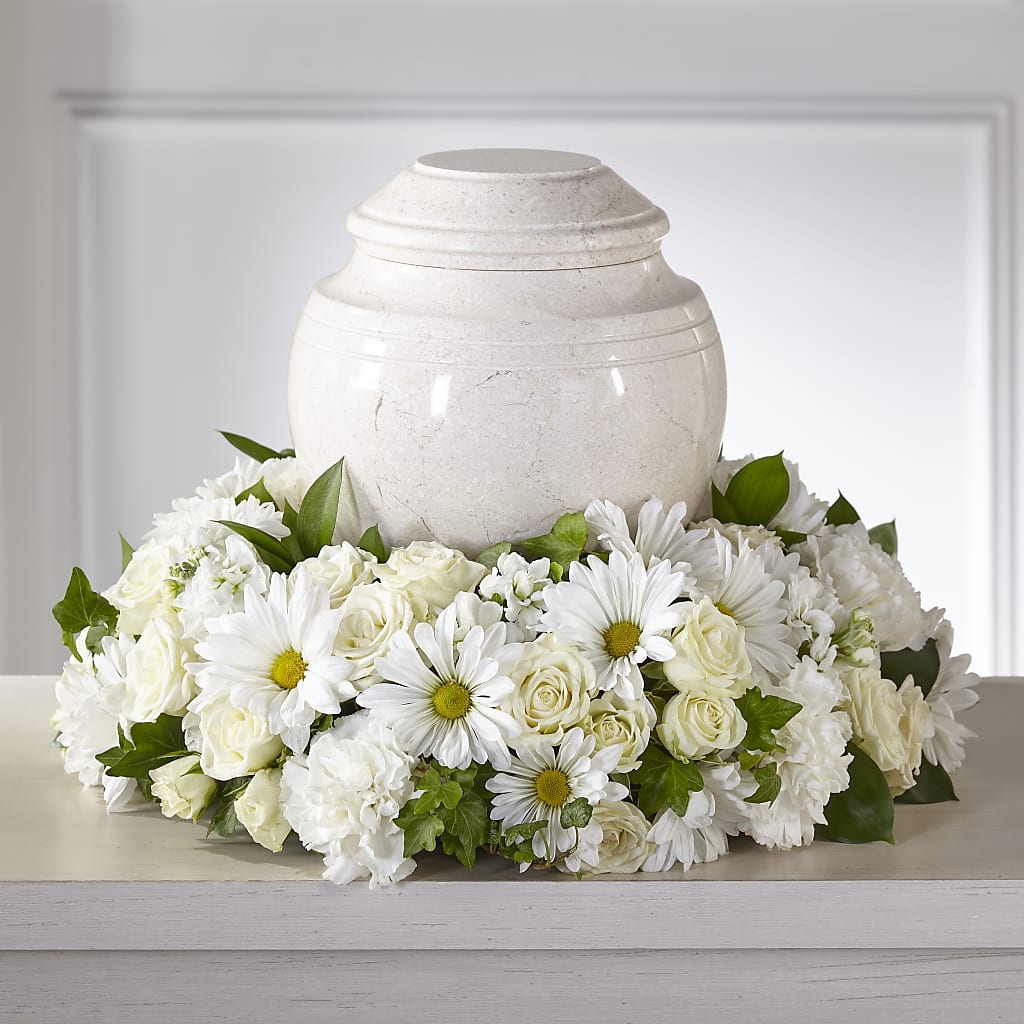 Ivory Gardens Cremation Adornment – Wade Florists Llc, Saint Louis MO