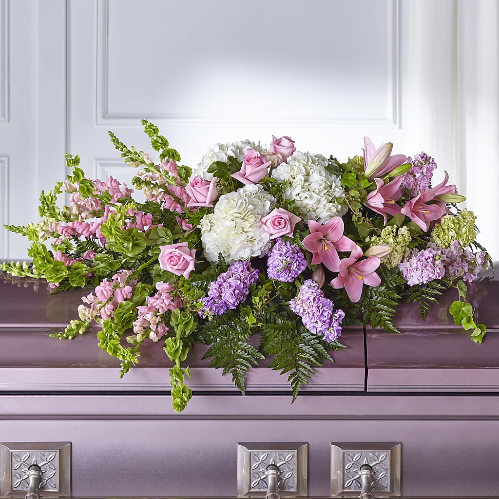 Life's Gratitude Casket Spray – Wade Florists Llc, Saint Louis MO