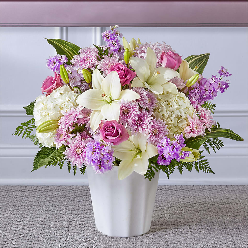 Heaven Sent Floor Basket – Wade Florists Llc, Saint Louis MO