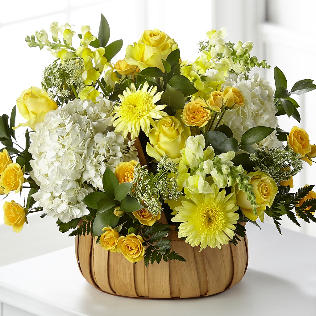 Rustic Remembrance Basket – Wade Florists Llc, Saint Louis MO