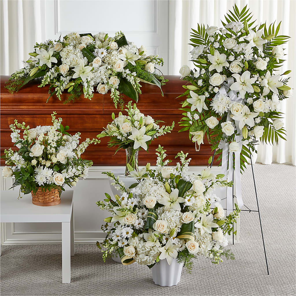 Sincerest Condolences Bundles – Wade Florists Llc, Saint Louis MO