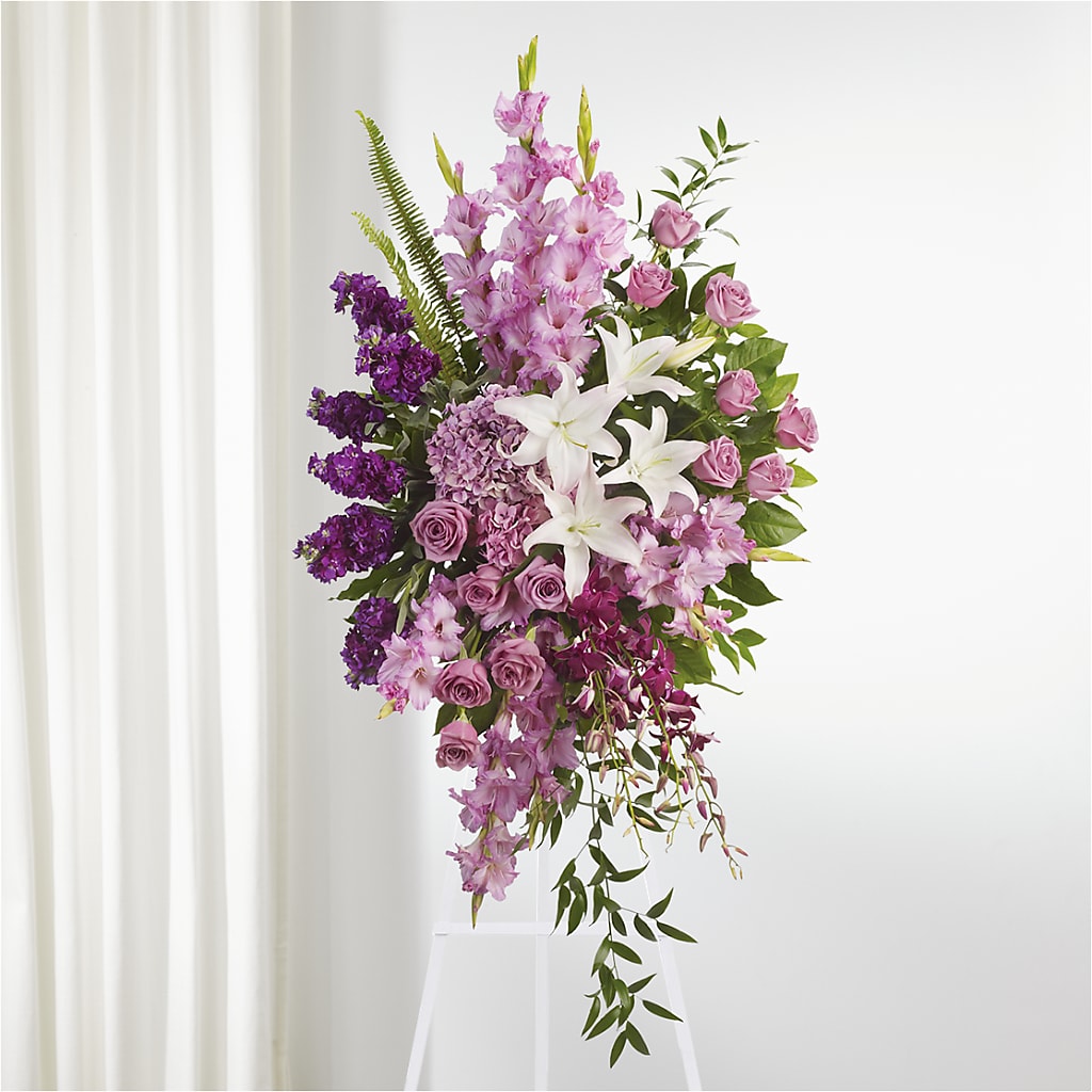 Never Alone Standing Spray – Wade Florists Llc, Saint Louis MO