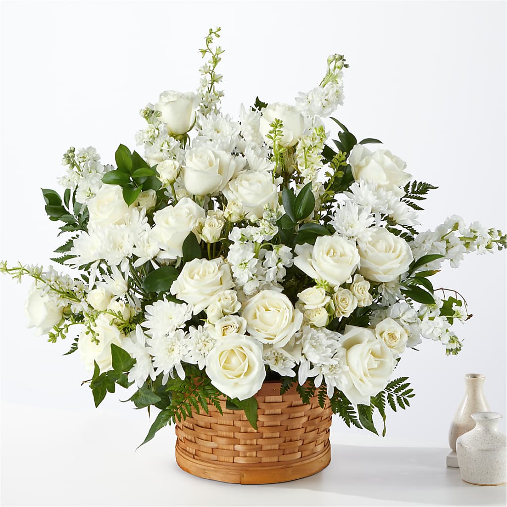Heartfelt Condolences Arrangement – Wade Florists Llc, Saint Louis MO