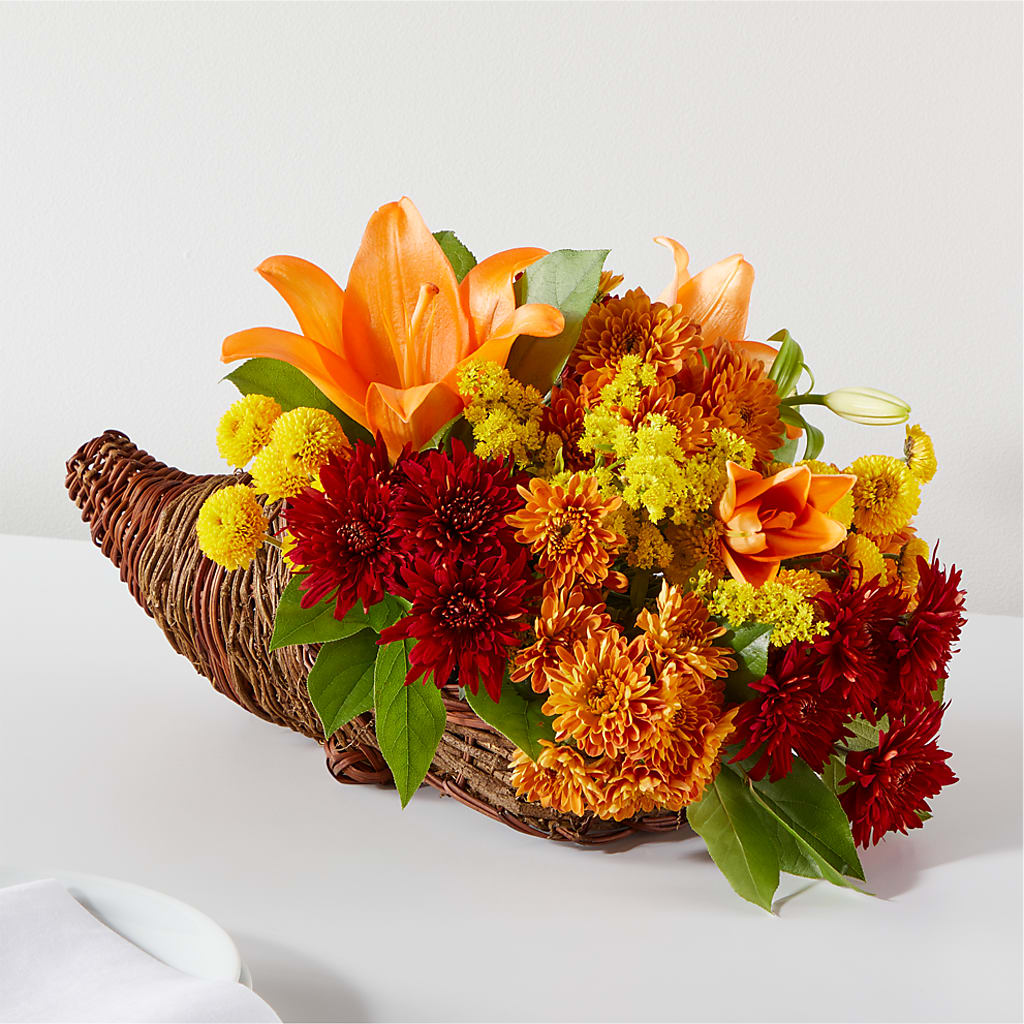 Bouquet of Blessings Cornucopia – Wade Florists Llc, Saint Louis MO