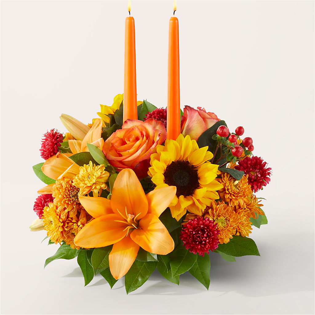 Grateful Centerpiece – Wade Florists Llc, Saint Louis MO