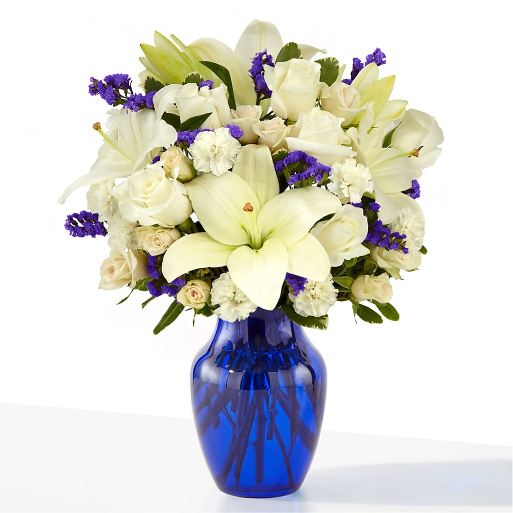 Sapphire Rush Bouquet – Wade Florists Llc, Saint Louis MO