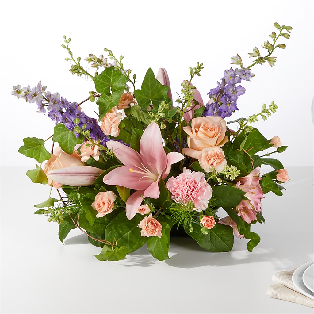 Blossom Time Centerpiece – Wade Florists Llc, Saint Louis MO
