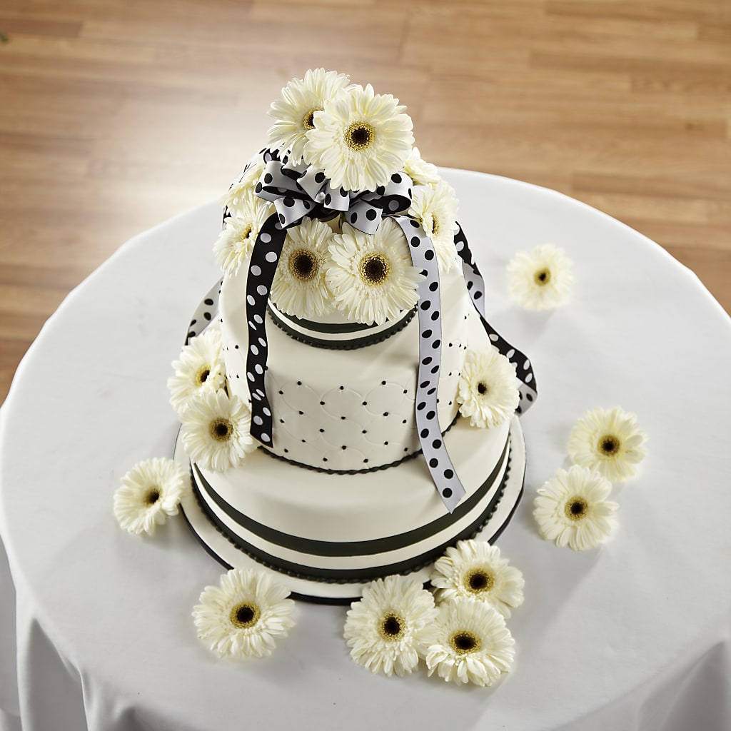 Simple Sophistication Cake Décor – Wade Florists Llc, Saint Louis MO