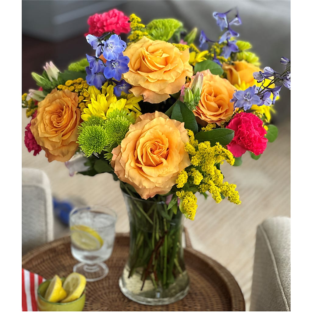 Bold & Bright – A Florist Original –  Wade Florists Llc, Saint Louis MO