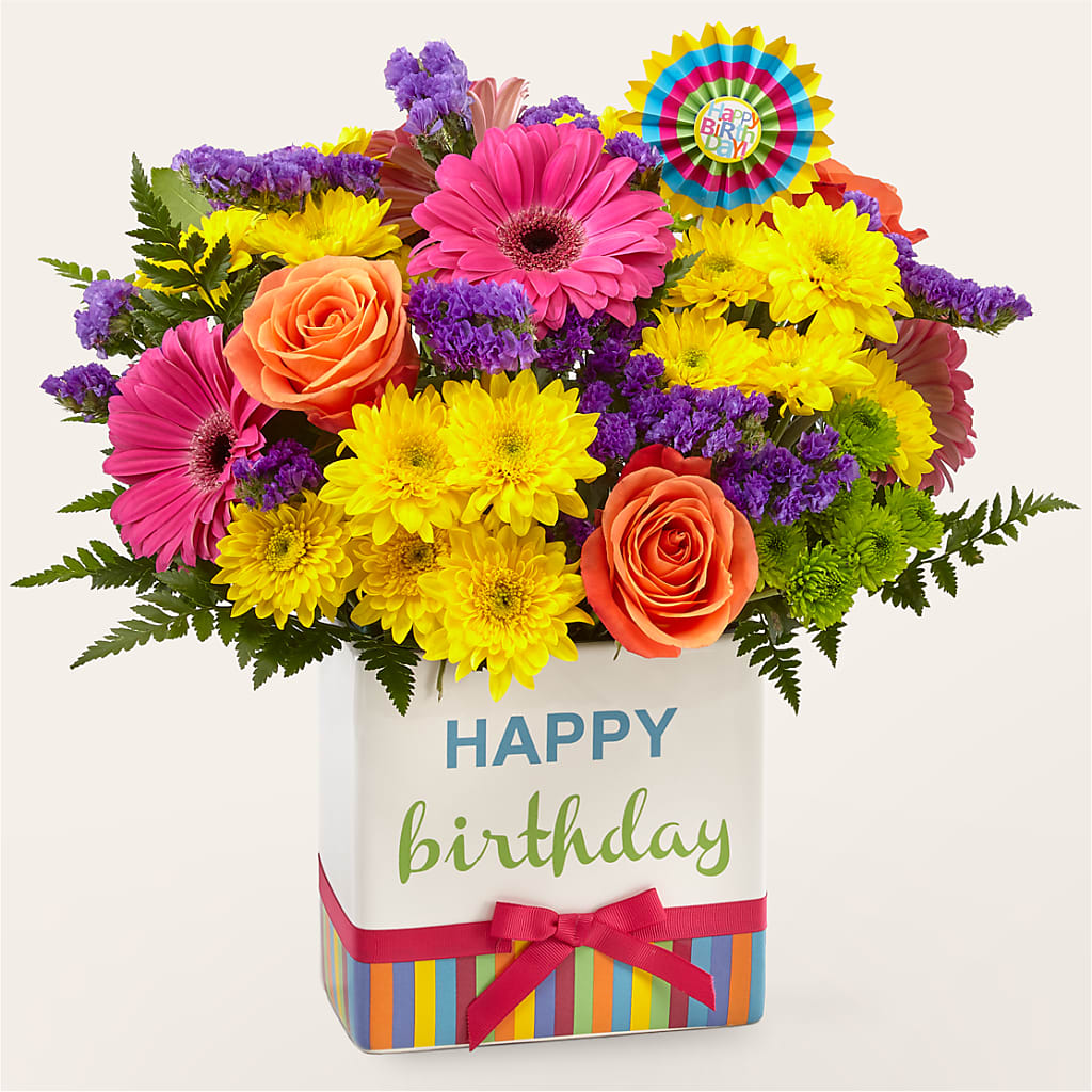 Birthday Brights Bouquet –  Wade Florists Llc, Saint Louis MO