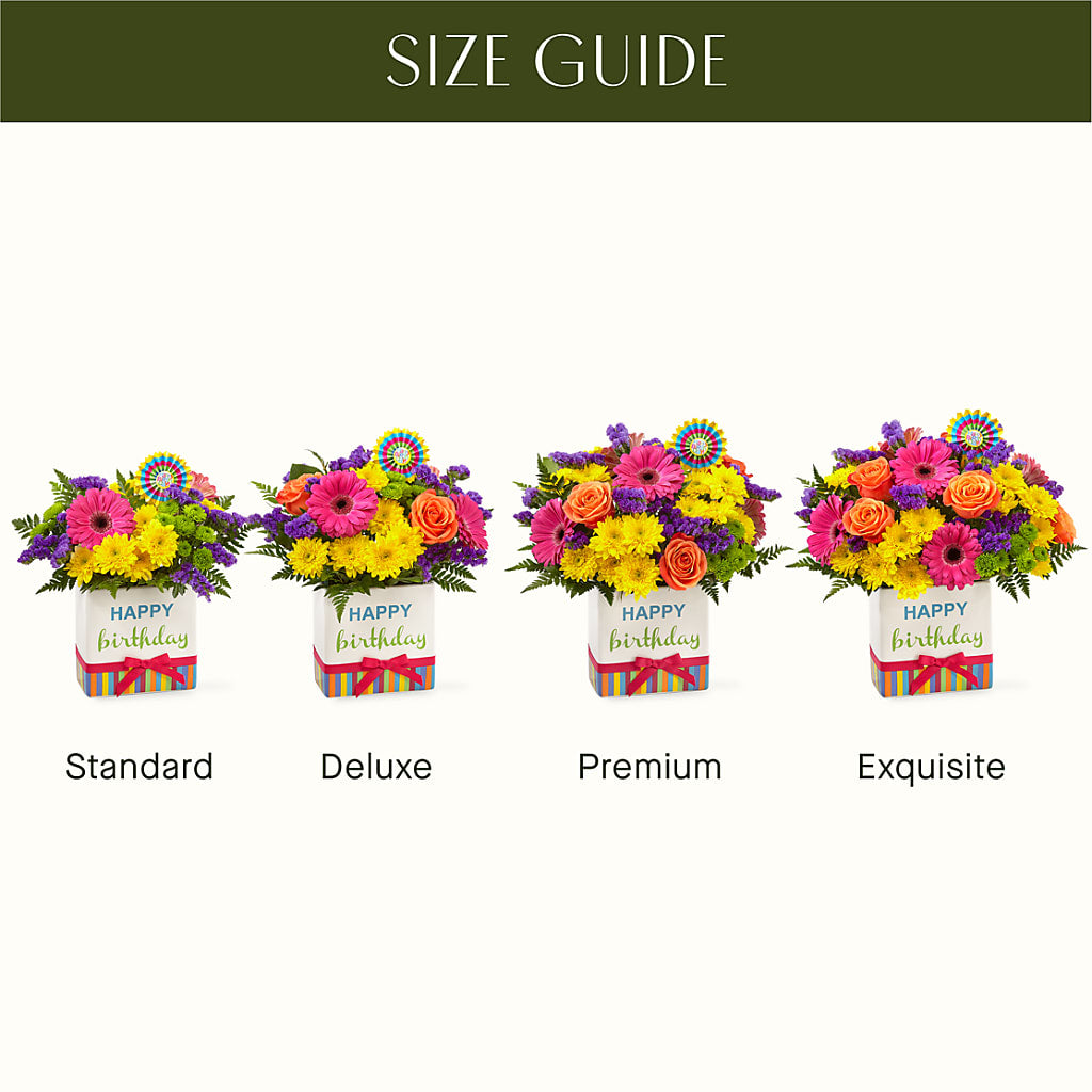 Birthday Brights Bouquet –  Wade Florists Llc, Saint Louis MO