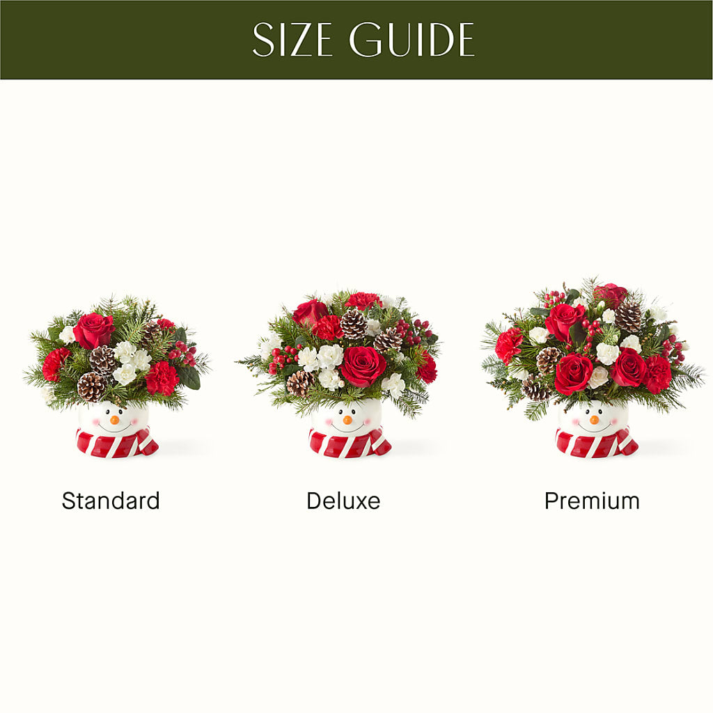 Jolly Snowman Bouquet –  Wade Florists Llc, Saint Louis MO