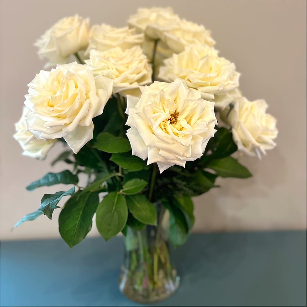 Long Stem Yellow Rose Bouquet –  Wade Florists Llc, Saint Louis MO
