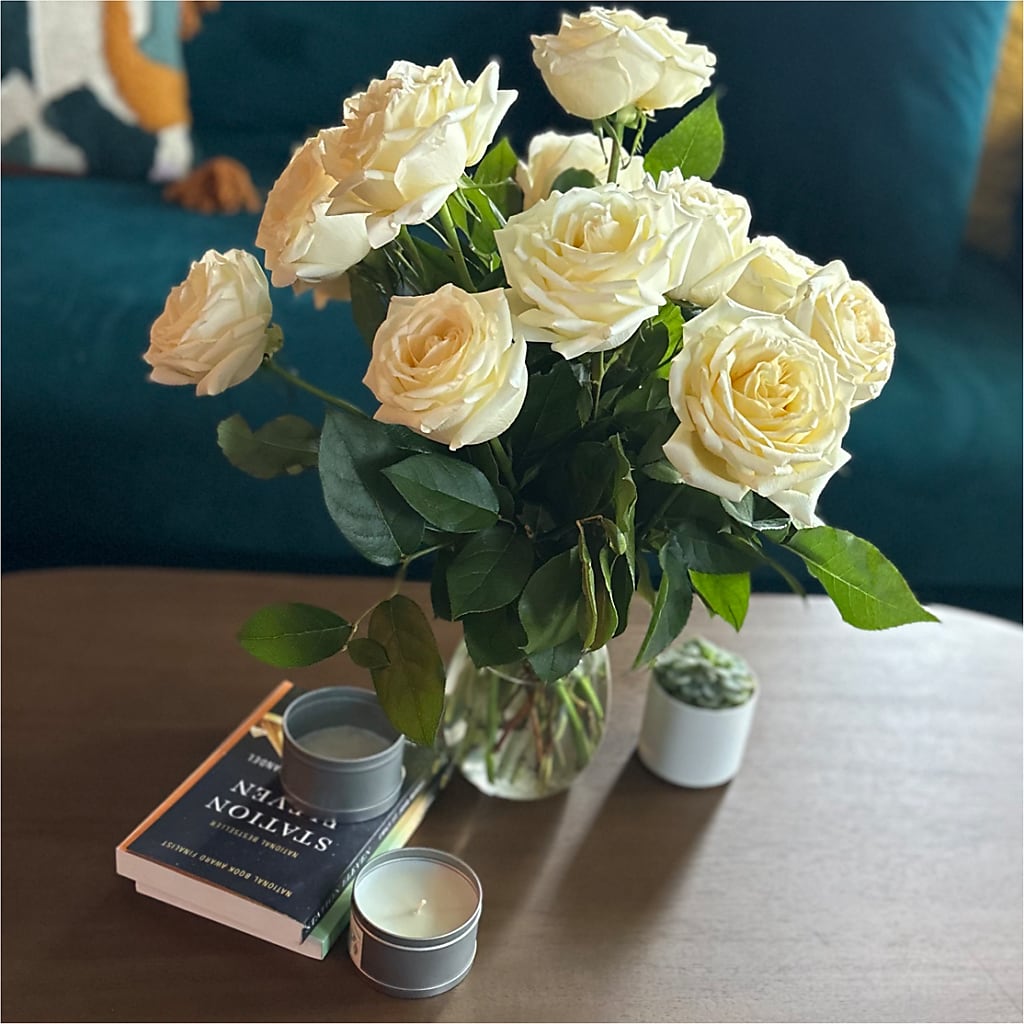 Long Stem Yellow Rose Bouquet –  Wade Florists Llc, Saint Louis MO