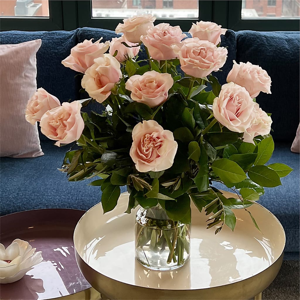 Long Stem Pink Rose Bouquet –  Wade Florists Llc, Saint Louis MO