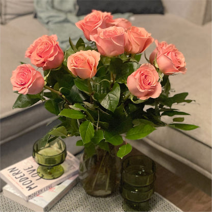 Long Stem Pink Rose Bouquet –  Wade Florists Llc, Saint Louis MO