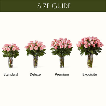 Long Stem Pink Rose Bouquet –  Wade Florists Llc, Saint Louis MO