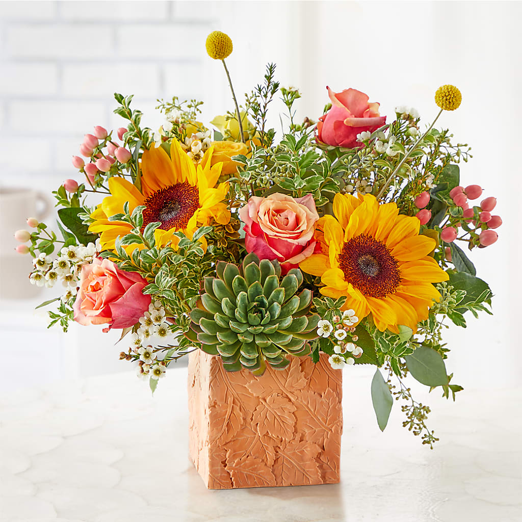 Sunflower Season Bouquet –  Wade Florists Llc, Saint Louis MO