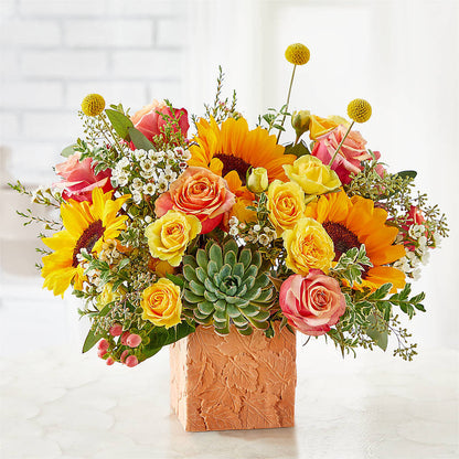 Sunflower Season Bouquet –  Wade Florists Llc, Saint Louis MO