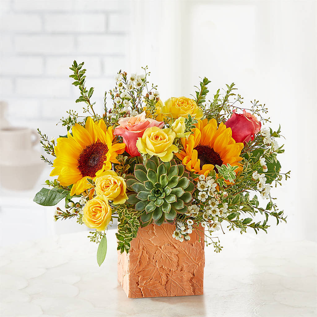 Sunflower Season Bouquet –  Wade Florists Llc, Saint Louis MO