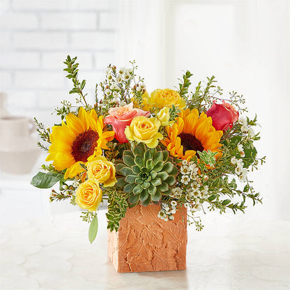 Sunflower Season Bouquet –  Wade Florists Llc, Saint Louis MO