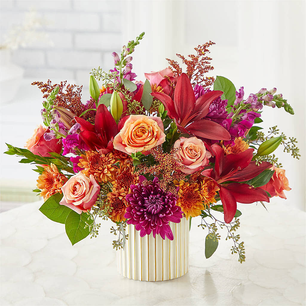 Burgundy Landscape Bouquet –  Wade Florists Llc, Saint Louis MO