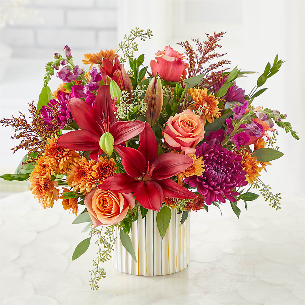Burgundy Landscape Bouquet –  Wade Florists Llc, Saint Louis MO