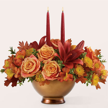 Harvest Table Centerpiece –  Wade Florists Llc, Saint Louis MO