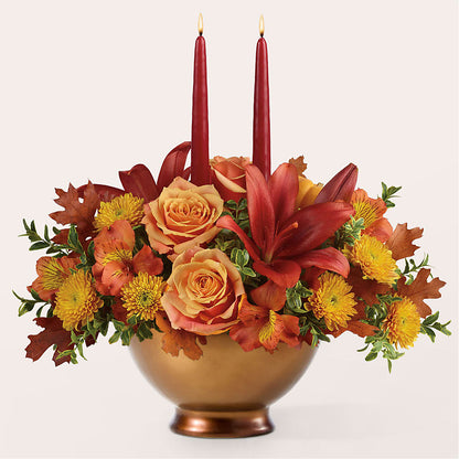 Harvest Table Centerpiece –  Wade Florists Llc, Saint Louis MO